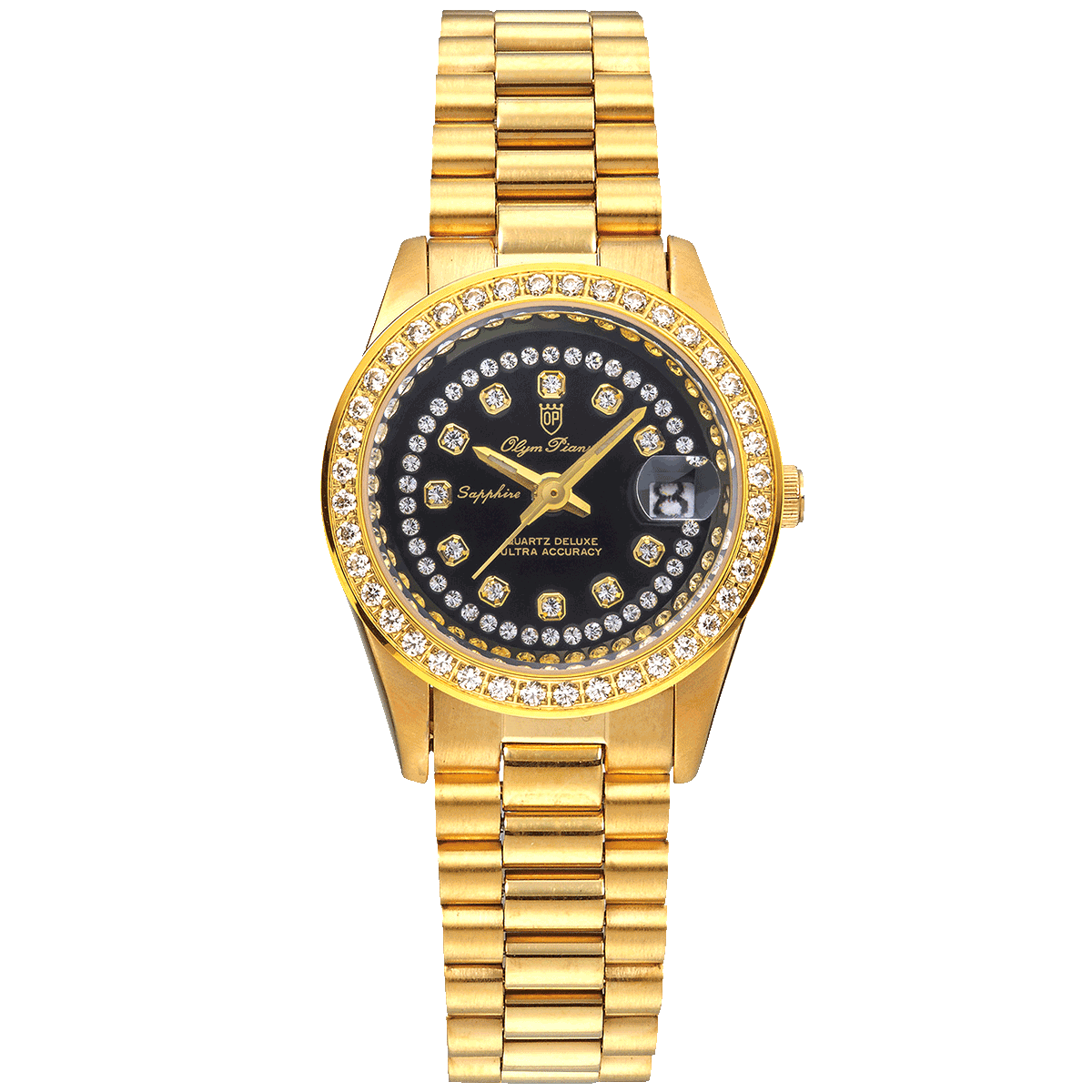QUARTZ DELUXE LADY OP68322DLK-2-D