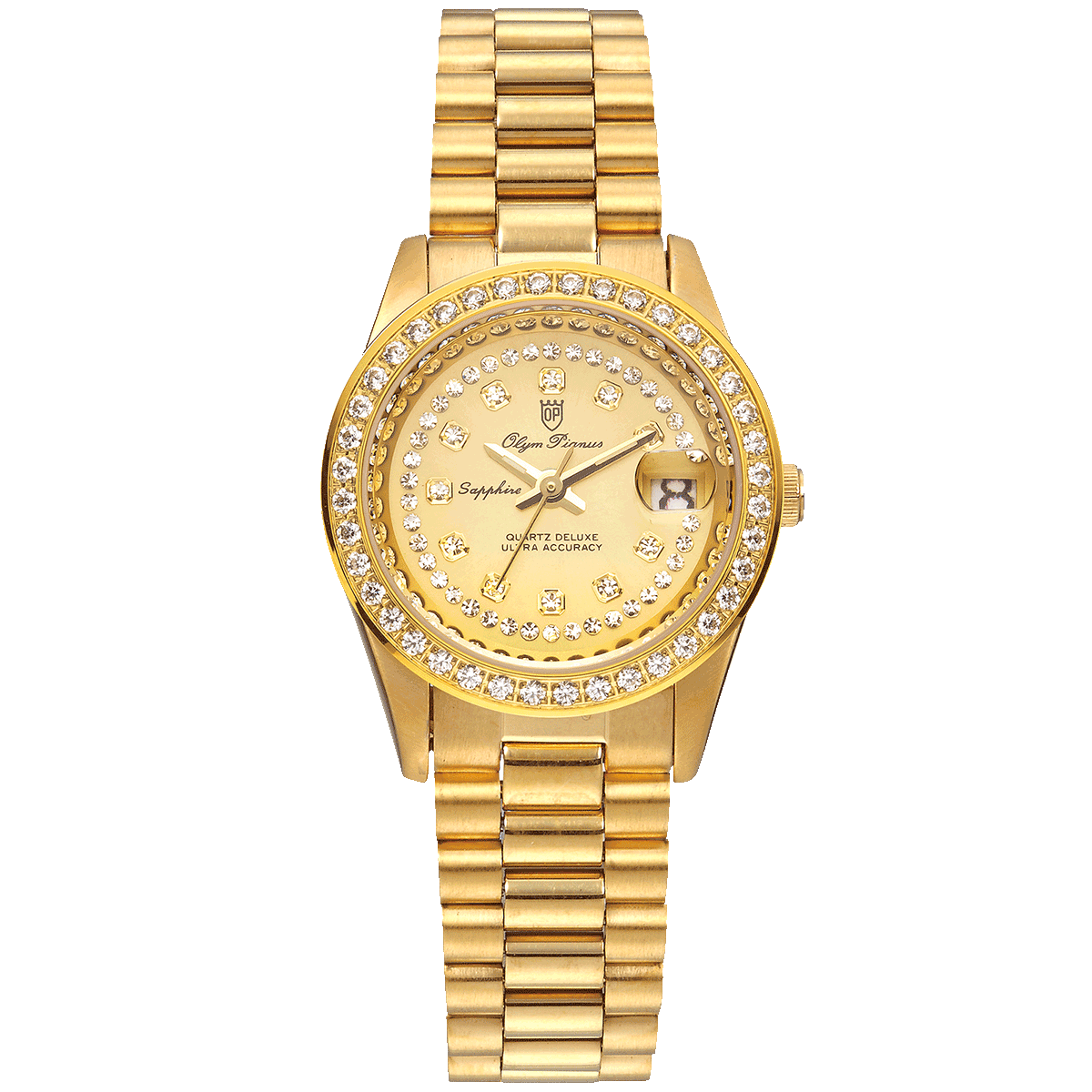 QUARTZ DELUXE LADY OP68322DLK-2-V