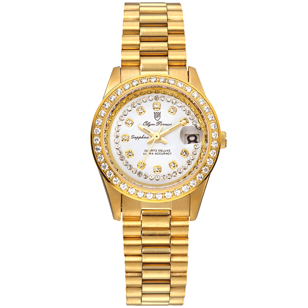 QUARTZ DELUXE LADY OP68322DLK-2-T