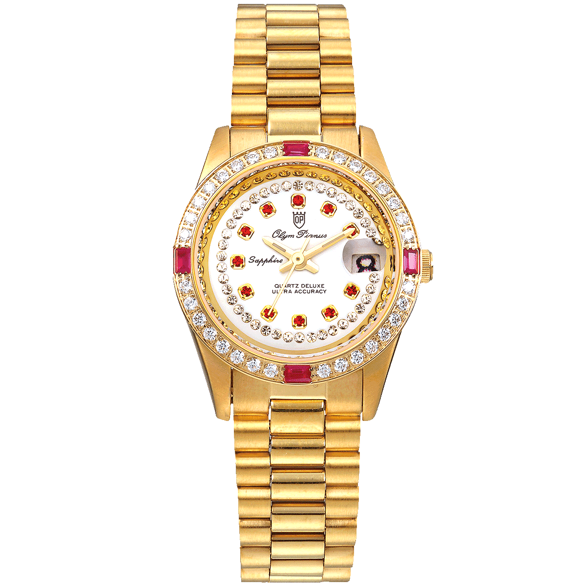 QUARTZ DELUXE LADY OP68322DLK-T