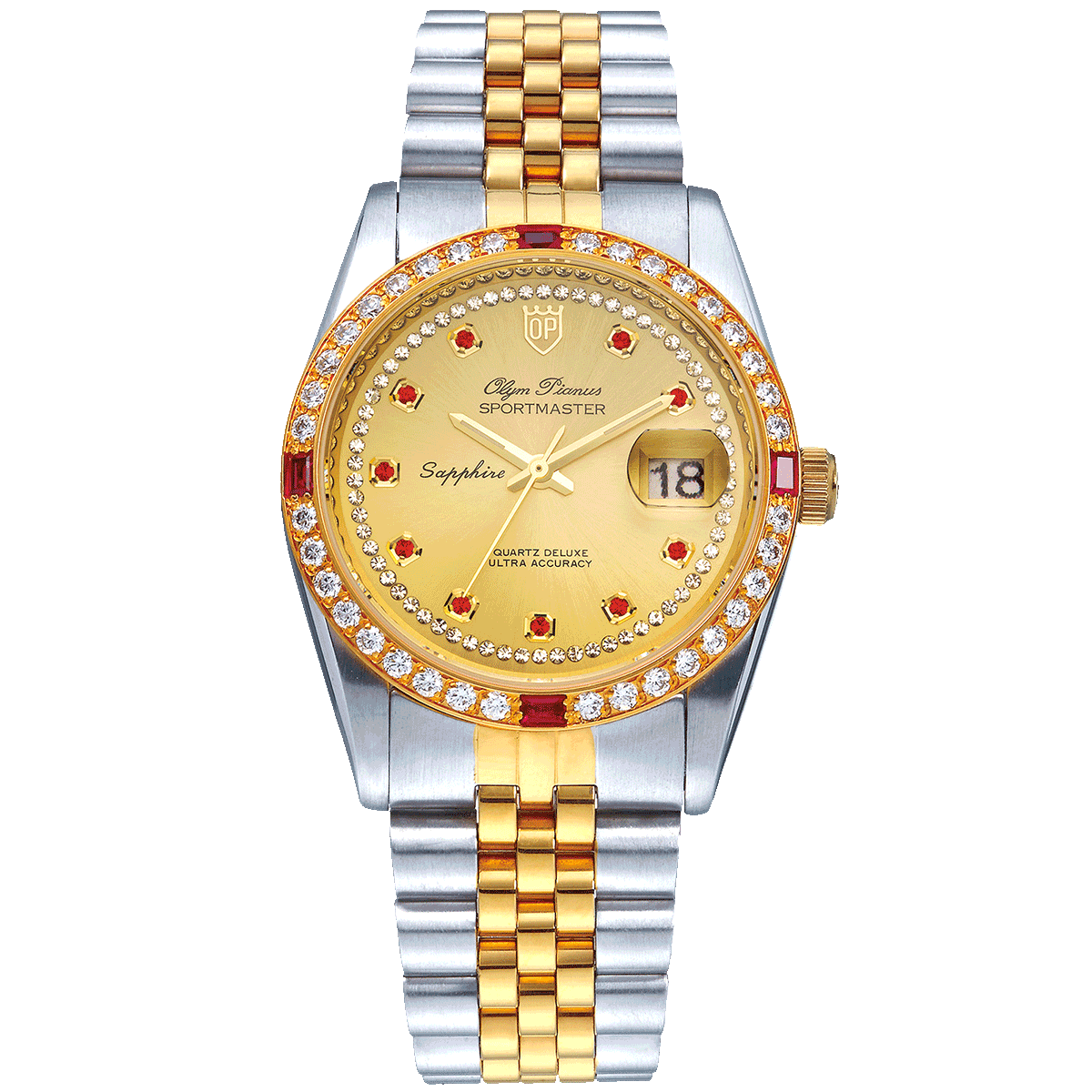 QUARTZ DELUXE GENT OP89322DMSK-2-V