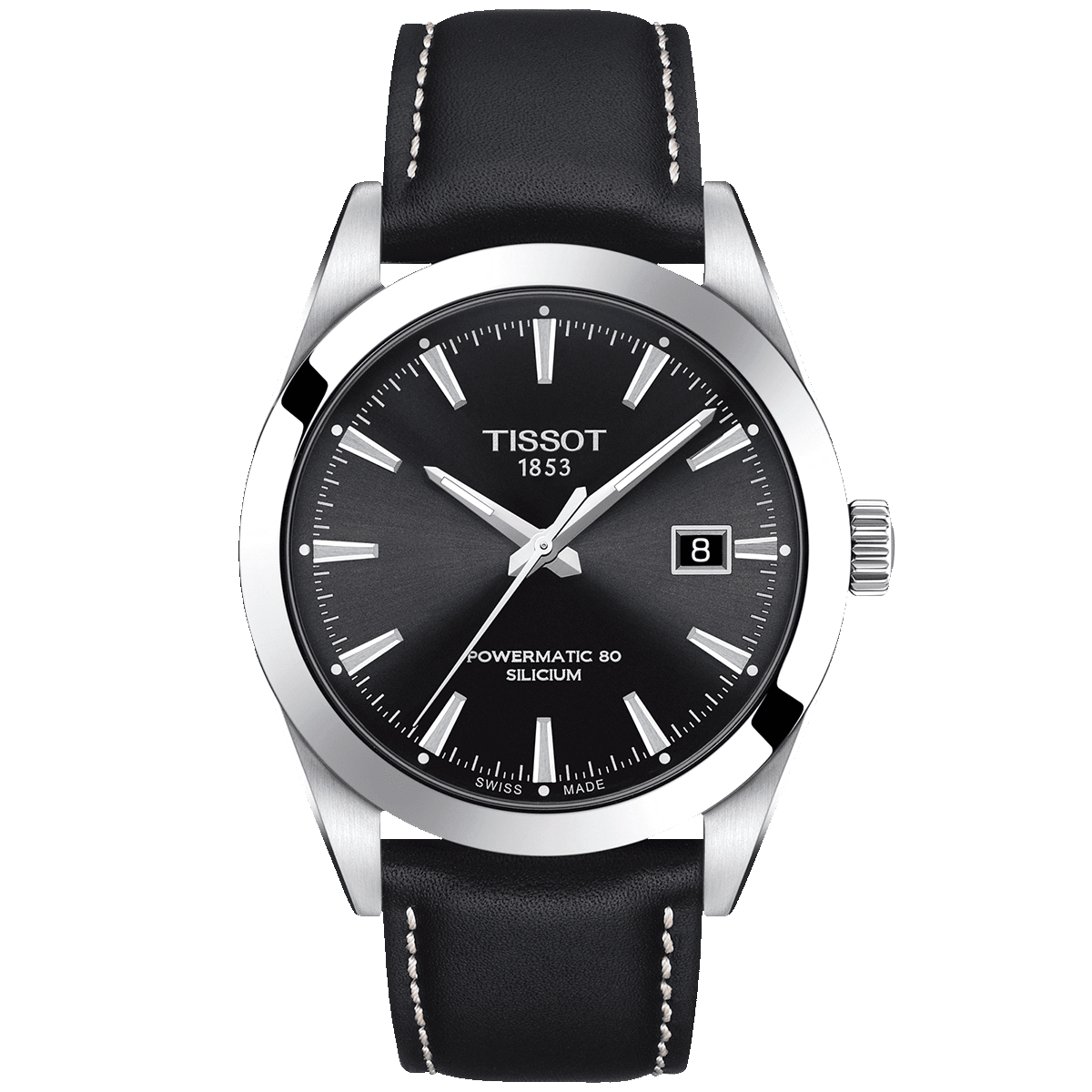 GENTLEMAN POWERMATIC 80 SILICIUM T127.407.16.051.00